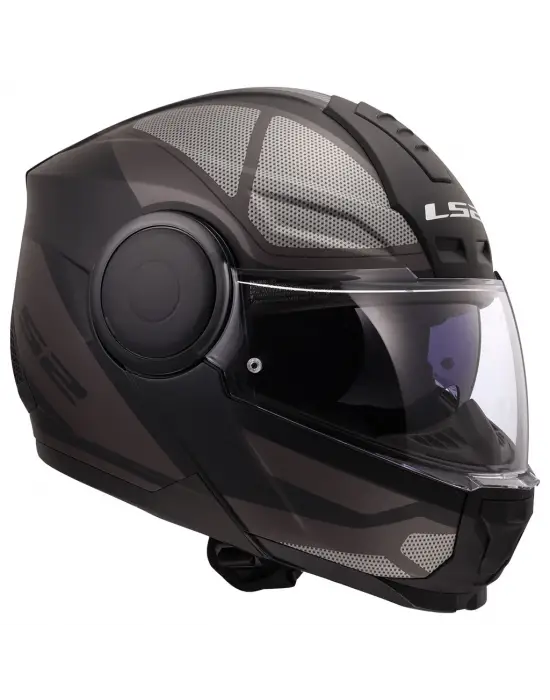 LS2 SCOPE 2 AXIS MAT SİYAH-TITANIUM KASK