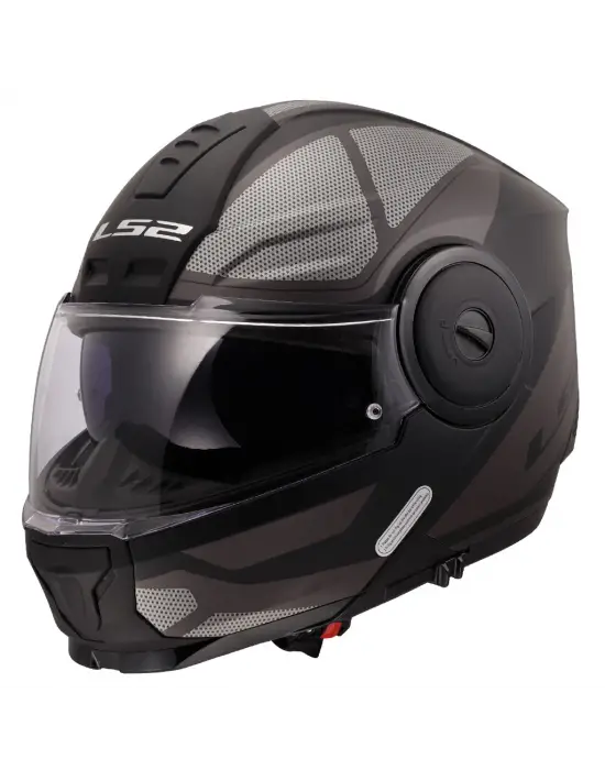 LS2 SCOPE 2 AXIS MAT SİYAH-TITANIUM KASK