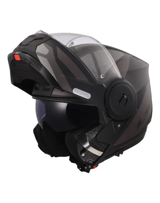 LS2 SCOPE 2 AXIS MAT SİYAH-TITANIUM KASK