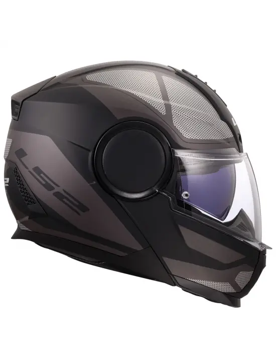 LS2 SCOPE 2 AXIS MAT SİYAH-TITANIUM KASK