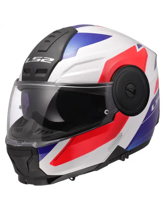 LS2 SCOPE 2 DURIA BEYAZ-MAVİ-KIRMIZI KASK