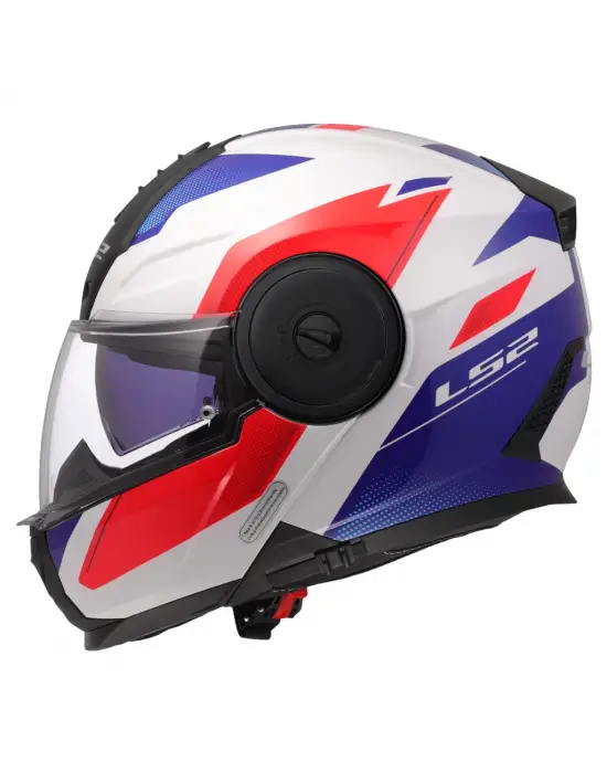 LS2 SCOPE 2 DURIA BEYAZ-MAVİ-KIRMIZI KASK