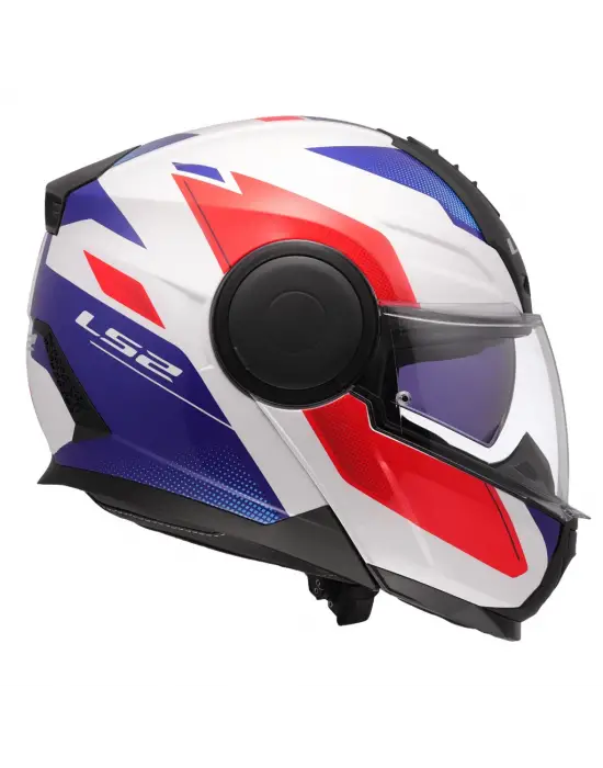 LS2 SCOPE 2 DURIA BEYAZ-MAVİ-KIRMIZI KASK
