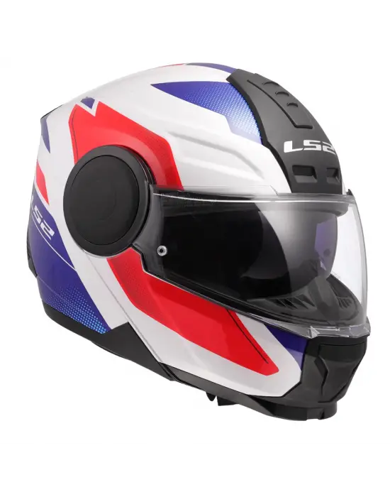 LS2 SCOPE 2 DURIA BEYAZ-MAVİ-KIRMIZI KASK