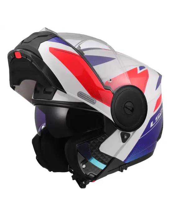 LS2 SCOPE 2 DURIA BEYAZ-MAVİ-KIRMIZI KASK