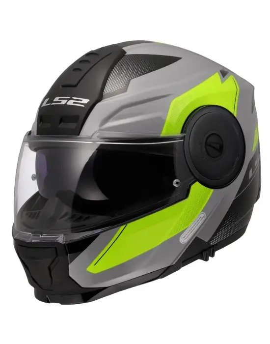 LS2 SCOPE 2 DURIA GRİ-NEON SARI KASK