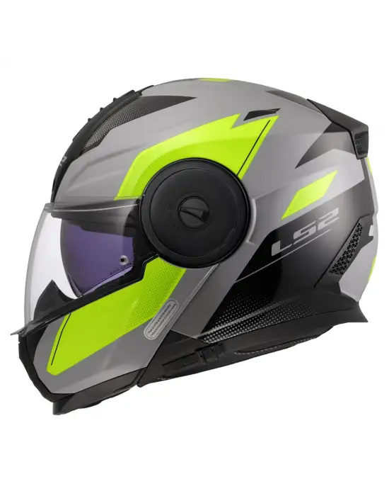 LS2 SCOPE 2 DURIA GRİ-NEON SARI KASK