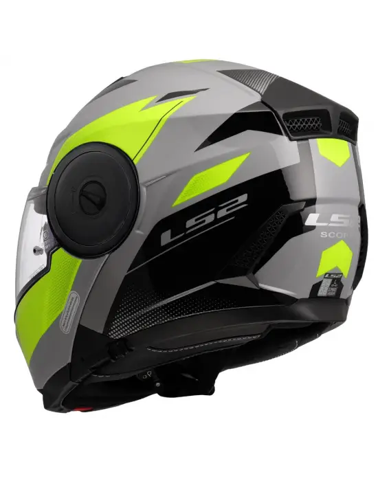 LS2 SCOPE 2 DURIA GRİ-NEON SARI KASK