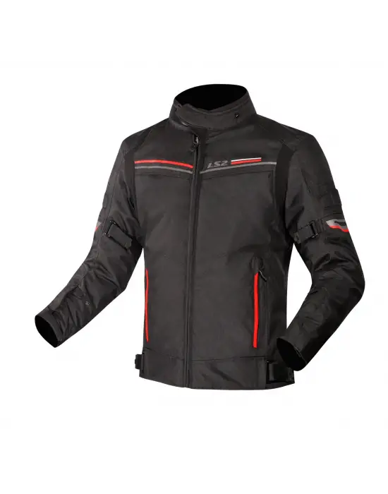 LS2 SHADOW KADIN MONT SİYAH-KIRMIZI