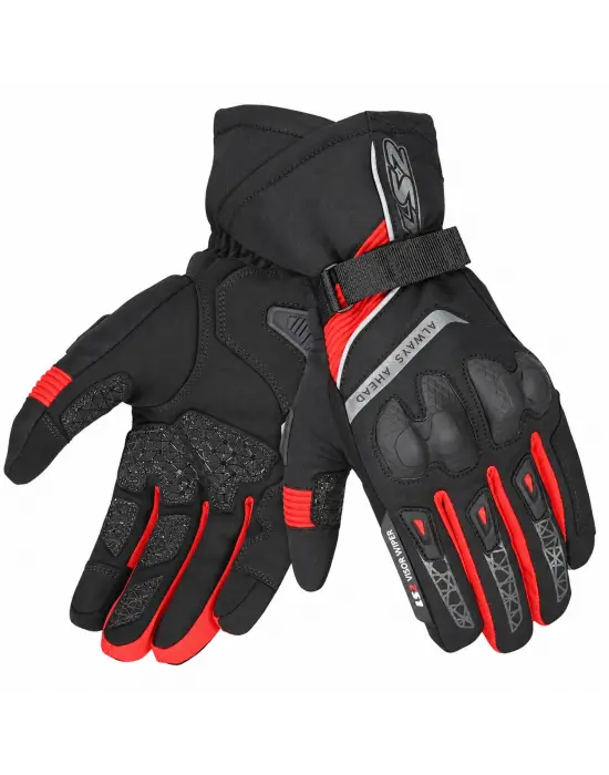 LS2 SNOW EVO H2O ELDİVEN SİYAH-KIRMIZI