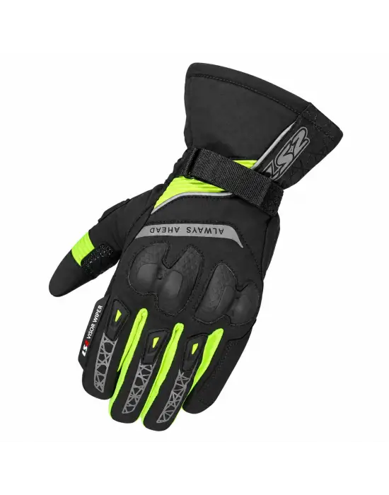 LS2 SNOW EVO H2O ELDİVEN SİYAH-NEON SARI