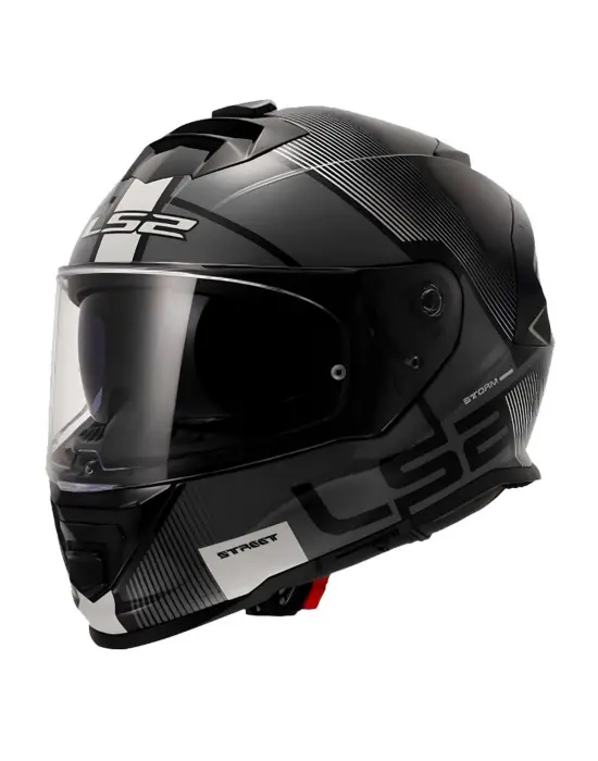 LS2 STORM 2 EPIC SİYAH-BEYAZ KASK
