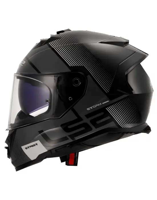 LS2 STORM 2 EPIC SİYAH-BEYAZ KASK