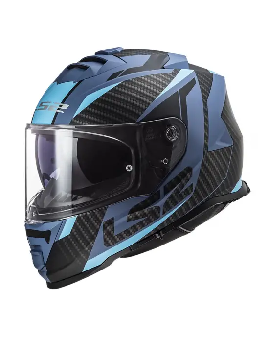 LS2 STORM 2 RACER MAT MAVİ KASK