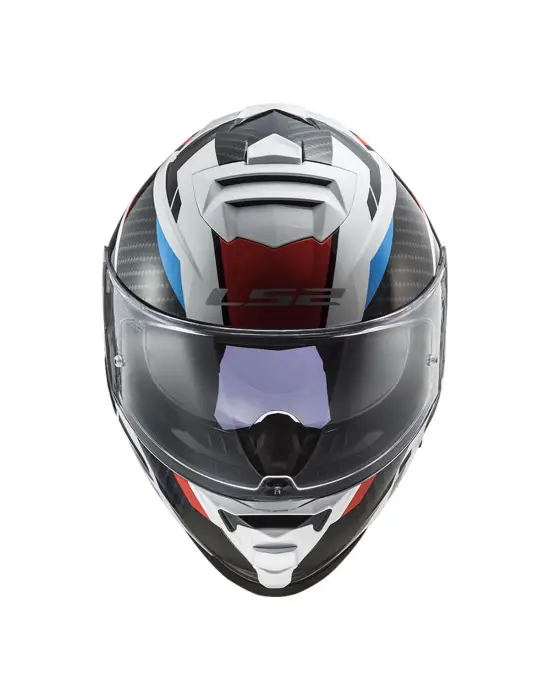 LS2 STORM 2 RACER MAVİ-KIRMIZI KASK