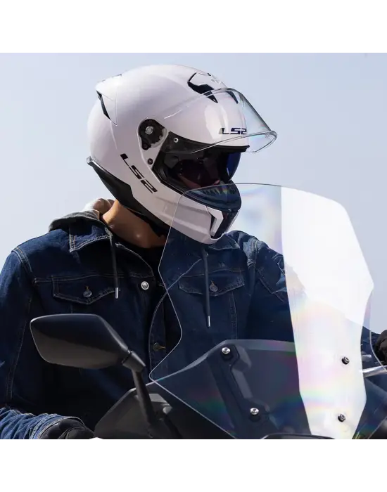 LS2 STREAM 2 BEYAZ KASK