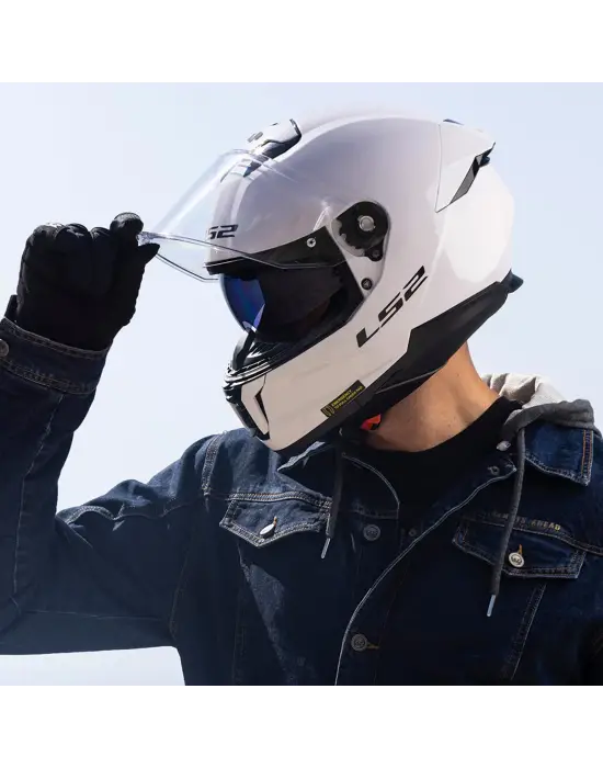LS2 STREAM 2 BEYAZ KASK