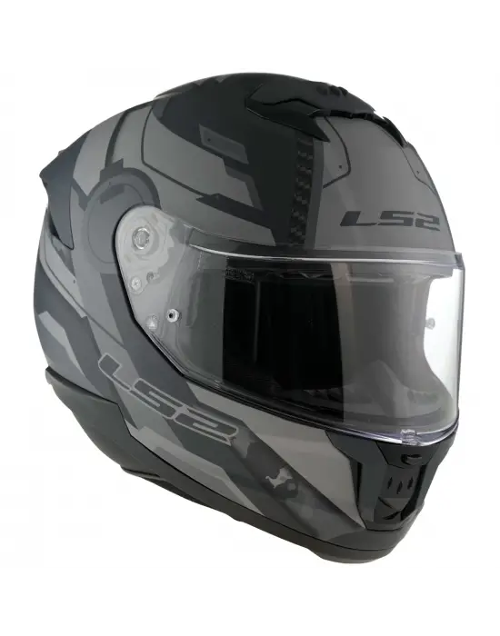 LS2 STREAM 2 SHADOW MAT TITANIUM-GRİ KASK