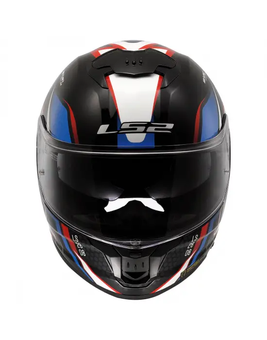 LS2 STREAM 2 TINUX SİYAH-KIRMIZI KASK
