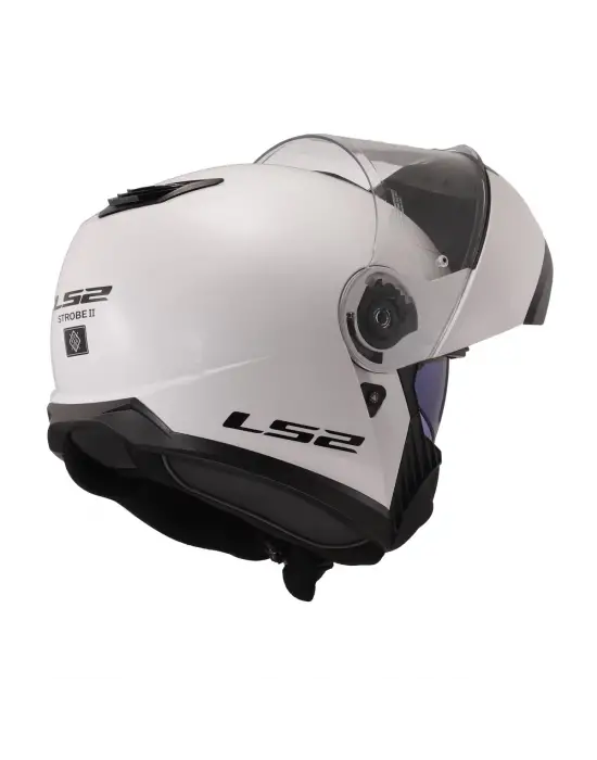 LS2 STROBE 2 BEYAZ KASK