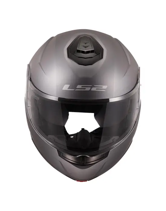 LS2 STROBE 2 MAT TITANIUM KASK