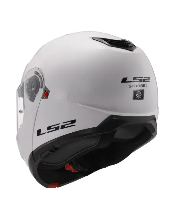 LS2 STROBE 2 BEYAZ KASK