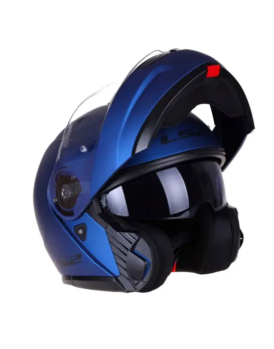 LS2 STROBE 2 MAT NAVY MAVİ KASK