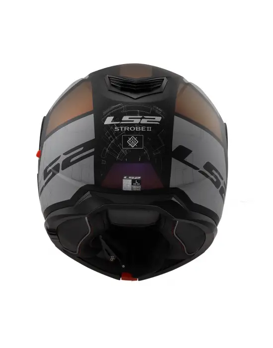 LS2 STROBE 2 ORION MAT SİYAH-MOR-MAVİ KASK