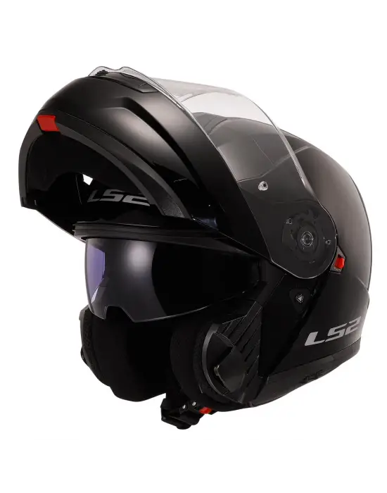 LS2 STROBE 2 SİYAH KASK
