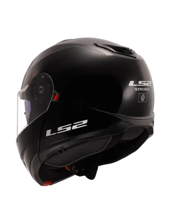 LS2 STROBE 2 SİYAH KASK