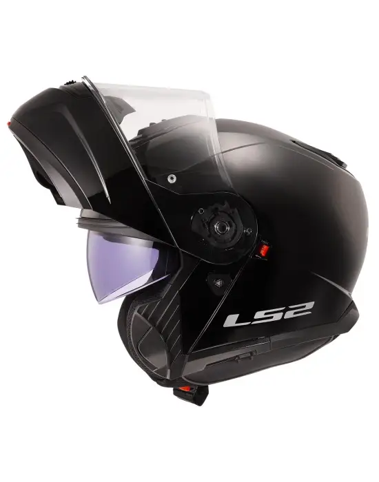LS2 STROBE 2 SİYAH KASK