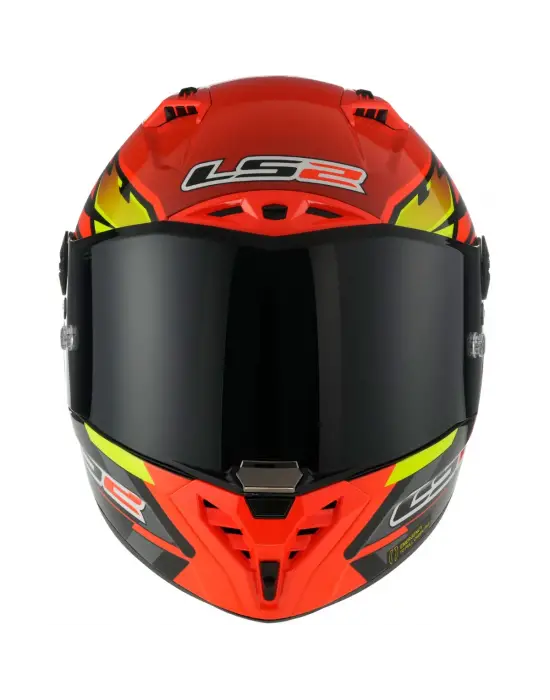 LS2 THUNDER KARBON GP AERO FIRE KIRMIZI-SİYAH KASK
