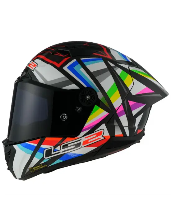LS2 THUNDER KARBON GP AERO FLASH SİYAH KASK