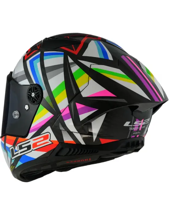 LS2 THUNDER KARBON GP AERO FLASH SİYAH KASK