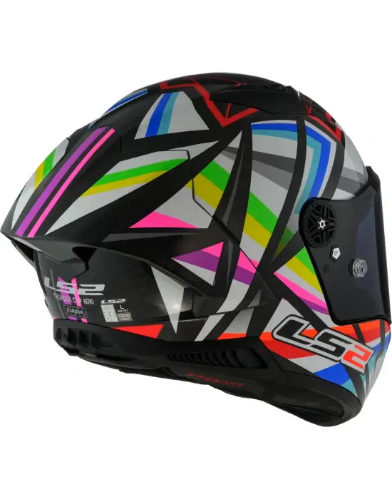 LS2 THUNDER KARBON GP AERO FLASH SİYAH KASK