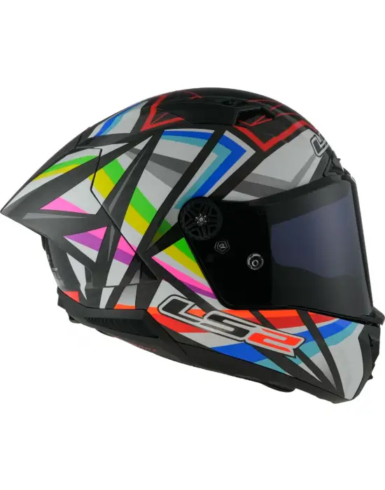 LS2 THUNDER KARBON GP AERO FLASH SİYAH KASK