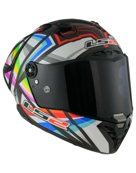 LS2 THUNDER KARBON GP AERO FLASH SİYAH KASK