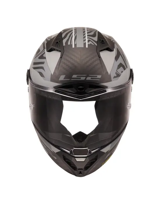 LS2 THUNDER KARBON GP AERO POLAR SİYAH KASK