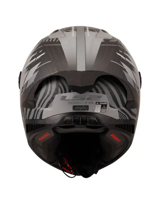 LS2 THUNDER KARBON GP AERO POLAR SİYAH KASK