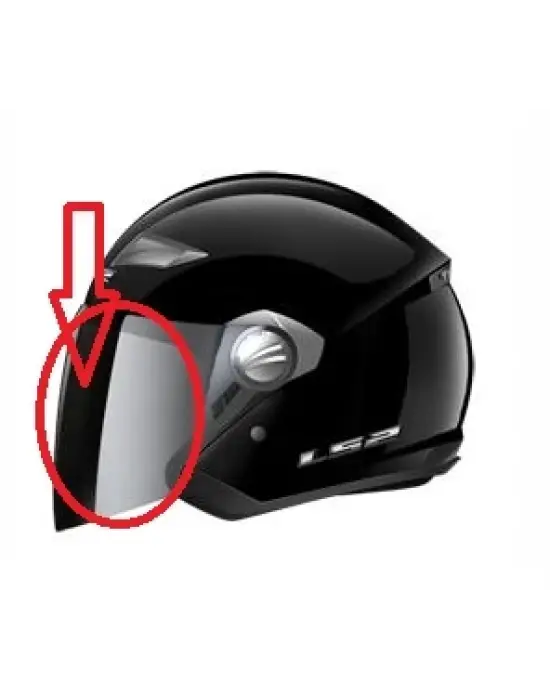 LS2 TRACK KASK CAMI SİYAH