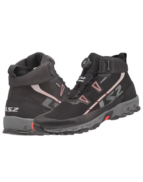 LS2 TREKKER WATERPROOF BOT SİYAH