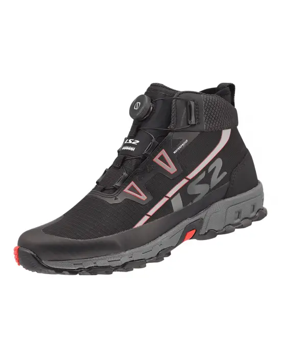 LS2 TREKKER WATERPROOF BOT SİYAH
