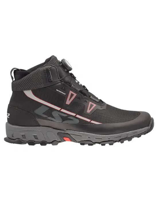 LS2 TREKKER WATERPROOF BOT SİYAH