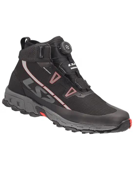 LS2 TREKKER WATERPROOF BOT SİYAH