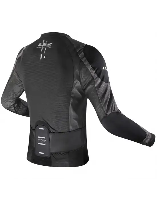 LS2 X-ARMOR FULL KORUMA MONT SİYAH-GRİ