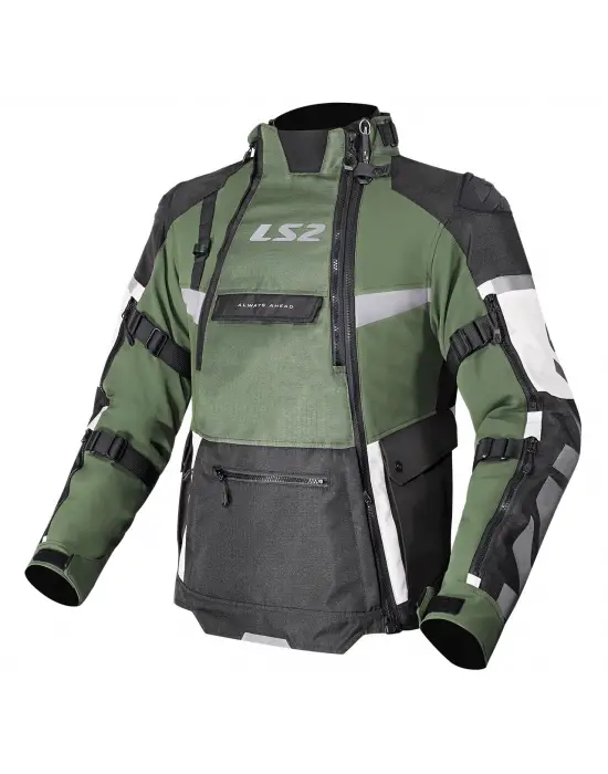 LS2 X-MASTER MONT SİYAH-YEŞİL-GRİ