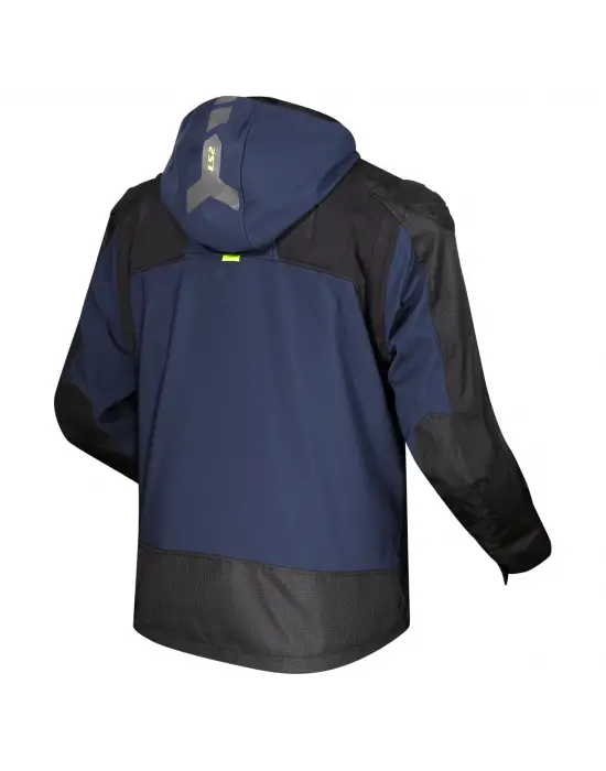 LS2 ZIRCONIUM EVO MONT MAVİ-SİYAH-NEON SARI