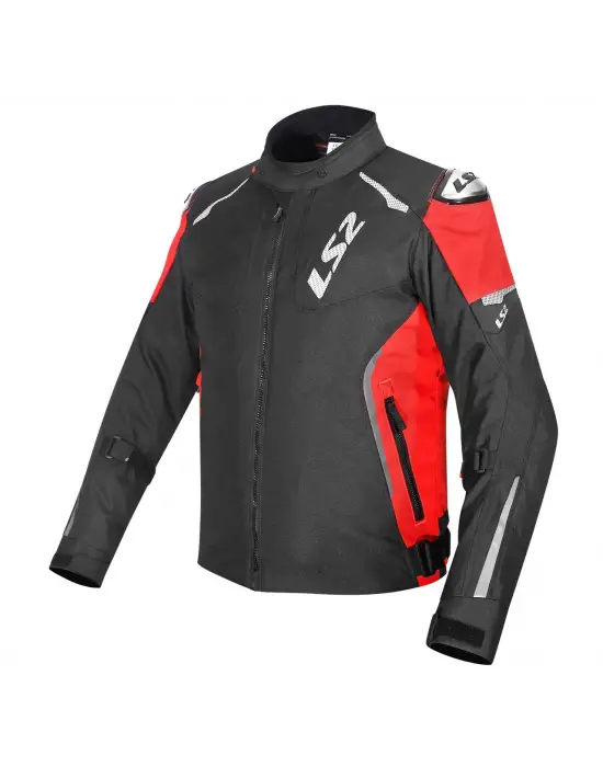 LS2 ZOOM H2O MONT SİYAH-KIRMIZI