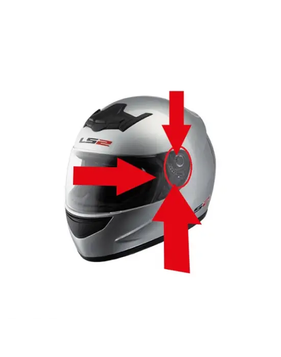 LS2 FF350 CARTOON KASK YAN KAPAK SET