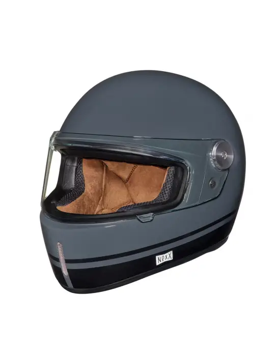 NEXX X.G100R RUMBLE GRİ-SİYAH KASK